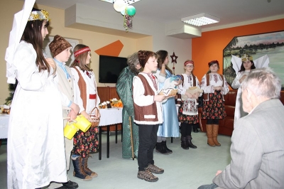 Вечір коляд у Домі Суспільної Допомоги у Ґіжицьку 2014 (37)