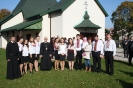 Молодіжний хор з церкви св. Василія Великого м. Київ 2013 у Видмінах (15)